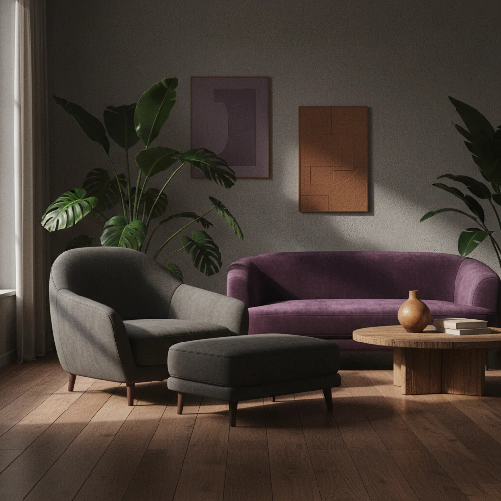 Citroenen, sinaasappels en groene kruiden op een houten snijplank